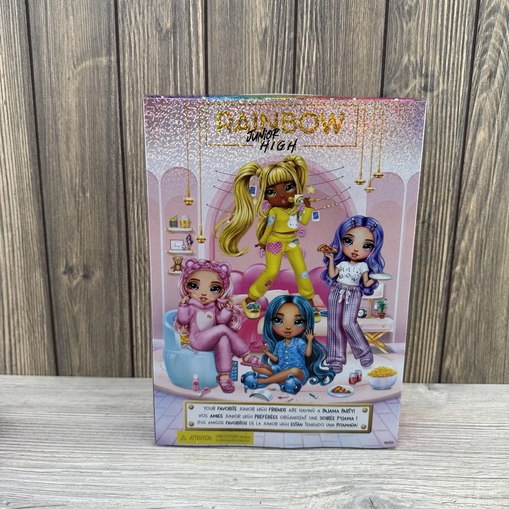 Rainbow High Junior High Sunny Madison Pajama Party Doll NIB MGA New Sealed